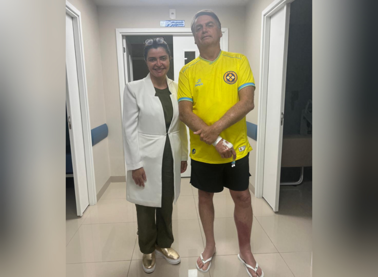 Após internação em hospital particular, Bolsonaro recorre a tratamento em câmara hiperbárica na Clínica Reis em Manaus 