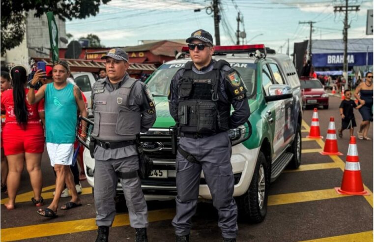 Festival de Parintins 2024: PMAM intensifica patrulhamento a pé e motorizado na Ilha Tupinambarana