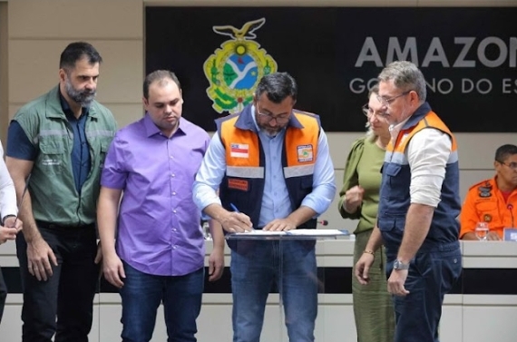 Amazonas decreta situação de emergência em 20 municípios por conta da seca dos rios