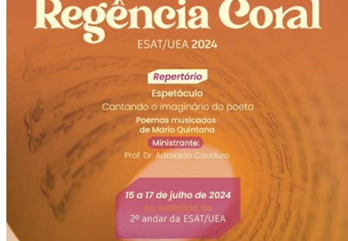 UEA realizará 3º Workshop de Regência Coral