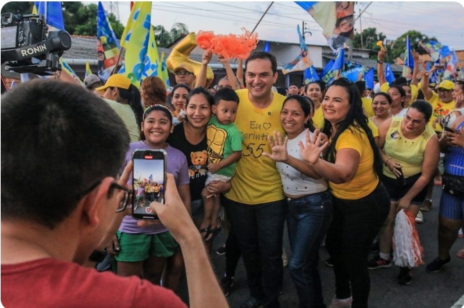 Caminhada no Palmares reafirma a força de Mateus Assayag e Vanessa Gonçalves