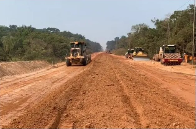 Juíza nega pedido do MPF e Dnit retoma obras em trecho da BR-319