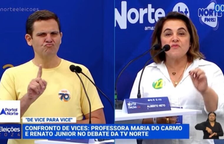 Vice de Alberto deve R$ 10 milhões de IPTU, disse Renato Júnior no debate