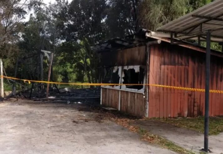 Ex-mulher de autor do atentado no STF é transferida para hospital de Lages após incêndio